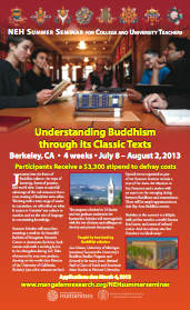 MRC NEH Summer Seminar 2013 Flyer